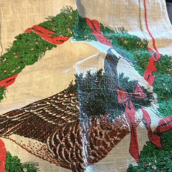 Vintage in new condition Christmas goose towel - Picture 2 of 3